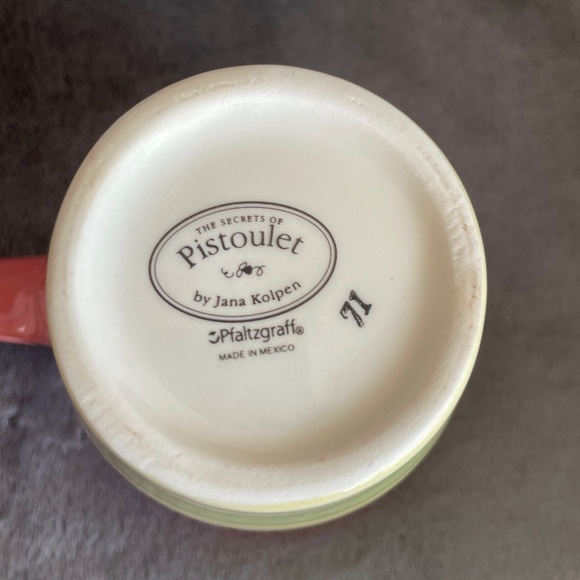 Pfaltzgraff The Secrets of Pistoulet Mug and Saucer - Picture 9 of 9